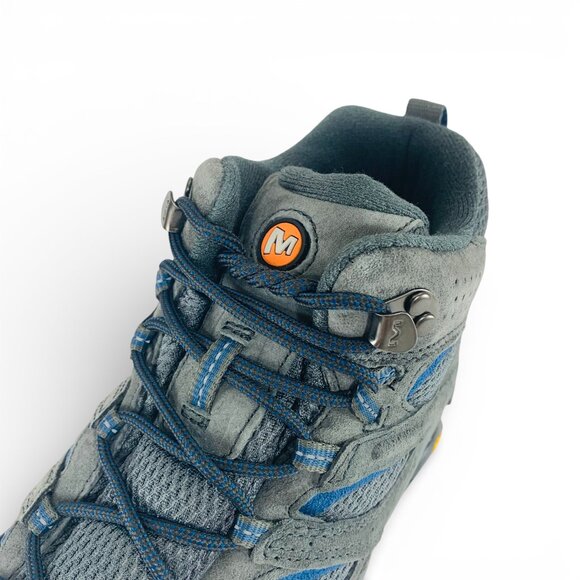 Merrell Moab 3 Mid Granite Grey Blue Men\'s Wide Hiking Shoes Boots J035865W main image 5